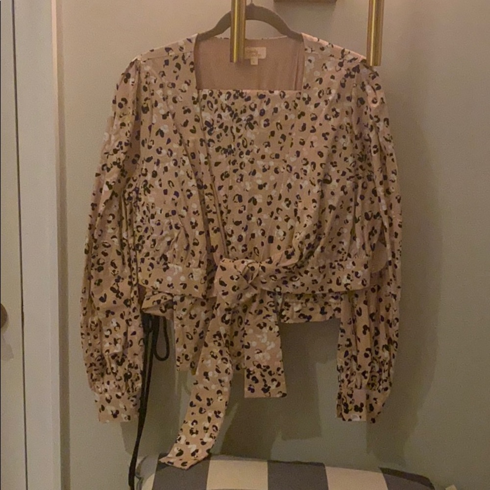 Leopard matching set (top & pant)